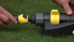 [Sản xuất Ý] Khớp nối ống nước van 1 chiều kim loại Aquastop Premium Karcher phù hợp ống nước tiêu chuẩn 13-19mm
