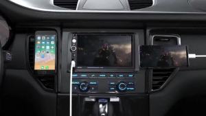 Car Radio Player Phone Mirror Link 7-Inch HD Touchscreen Car Multimedia MP5 Player FM Car Stereo+Rear View Camera
