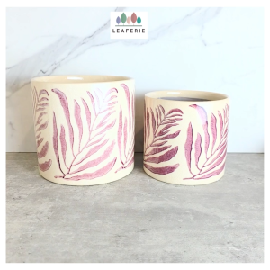 The Leaferie Leif flower pot (2 sizes) planter pots plant flowerpot flowerpots planters ceramic