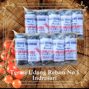 TERASI UDANG REBON NO 1 ASLI INDRASARI SEDANG KHAS INDRAMAYU CIREBON
