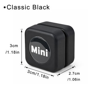 1PC Mini Aquarium Magnetic Brush Glass Square Plastic Algae Scraper Anti-scratch Cleaning Tool for Small Fish Tank Maintenance