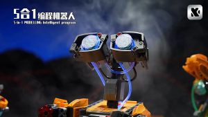 Đồ Chơi Robot Lập Trình 5in1 – Đồ Chơi Lắp Ráp Điều Khiển Từ Xa Điện Động Giáo Dục STEAM