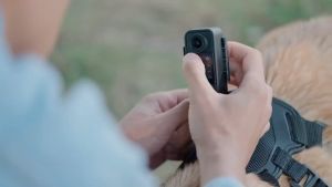 SJCAM C300 Pocket 4K 20MP 1000mAh Dual Touch Color Screen 6-Axis Gyroscope Stabilization Wearable Action Camera with Accessories