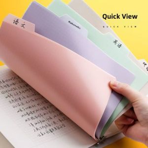 XIEJIAN | Dividers Index Tabs Plastic PP Colorful
