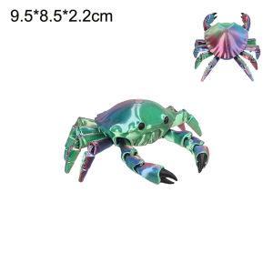Mô Hình Cua Khớp Nối Linh Hoạt In 3D Đồ Chơi Giảm Stress Trang Trí Bàn Làm Việc Quà Tặng Dành Cho Người Từ 14 Tuổi Trở Lên Chất Liệu Nhựa