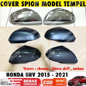 Cover Spion Honda HRV HR-V Lama 2015 2017 2020 2021 Chrome Hitam Carbon Glossy