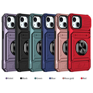 for iPhone 17 Pro Max Case with Hidden 2 Cards Holder + 360° Rotated Ring Kickstand Heavy Duty Shockproof Protection Wallet Phone Case for iPhone 17 CaseAir17E 16e16 Plus Case16 Pro Max Case15 Pro Max Case15 Plus14 Pro Max13 Pro Max 11