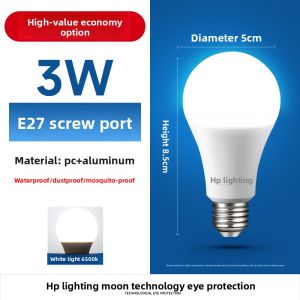 HUIPU ZHAOMING | Color-Changing Energy-Saving LED Bulb for Pendant Light
