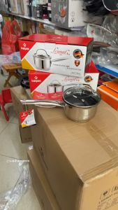 Quánh chống dính Inox 304 đáy 5 lớp Kalpen Lermat size 14cm chuẩn Đức