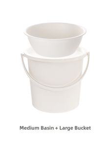 FaSoLa | Water Storage Bucket Set for Home and Dormitory Round Lidded