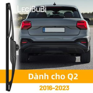 Audi Q2 2016-2023 Kính Chắn Gió Phía Sau Kính Chắn Gió Lưỡi Gạt Nước Cửa Sau Cửa Sổ Cao Su Gạt Nước Phụ Kiện Đen