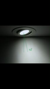 5W 6W 7W Round Recessed LED Eyeball Adjustable Lampu Siling Plaster Lampu Hiasan Tanam Decorative Ceiling Lights Spotlight