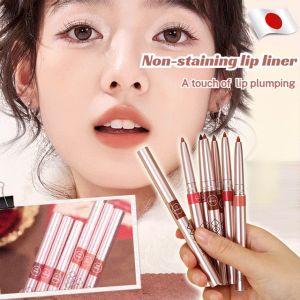 Womens precise color rendering lip liner and blush special cup carved lip plumping pattern