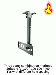 Ceiling TV Mount Fits Most 32"-70" inch LCD LED OLED 4K Hanging TV hanger Easy installation
