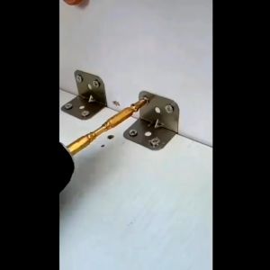 10/30/60ชิ้น ขายึดมุมสเตนเลสอเนกประสงค์ / ขายึดมุมฉาก 90 องศา / เก้าอี้ โต๊ะ เฟอร์นิเจอร์ไม้ โครงเตียง ตู้ อุปกรณ์เสริม