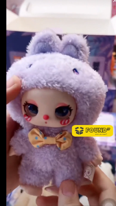 【SG GENUINE】  LIILAs Zoo 100% 600% Blind Box Plush Baby Three Cute Plushie Bag Charm Pendant