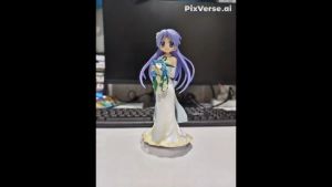 ฟิกเกอร์ โมเดล (มือสอง) - สูง18cm.แท้ Lucky Star Kagami Hiiragi Extra Summer Wedding Figur Sega Japanese Anime unbenutzt