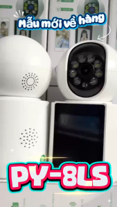 Cameras giám sát iCSee PY-2LS/PY-8LS Báo động phát hiện chuyển động có âm thanh- WIFI 2.4G
