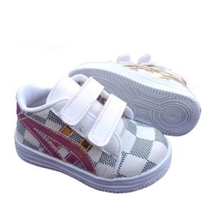 Sepatu anak sneaker Casual laki-laki dan perempuan usia 1-3 Tahun terbaru berkualitas murah harga sesuai kualitas sol tebal anti slip bahan berkualitas keren untuk anak anak