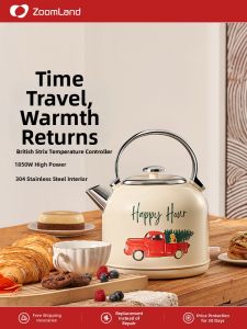 Zoomland | Retro Constant Temperature Large Capacity Tea Brewing Electric Kettle