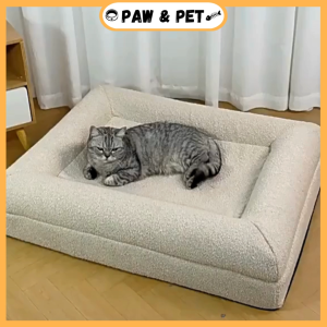 Extra Large Thickened Waterproof Dog Bed Washable & Removable Cover Medium & Large Sized Dogs