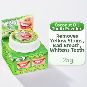 Rasyan Tooth Powder Whitening Cleansing Dirt Removal Yellow Stain Removal Oral Care ens Breath Beauty Wash 4109