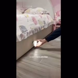 [10Pcs Grosir] Lampu Malam LED Sensor Gerak Lampu Malam USB Isi Ulang untuk Lampu Lemari Kabinet Dapur Lampu Lemari Nirkabel Tangga TOP
