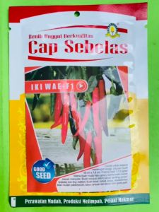Benih Cabe Besar IKI WAE F1 kemasan 1500biji produk dari Cap Sebelas F