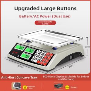 High Precision Compact Multi-functional Scale Kilogram Pounds