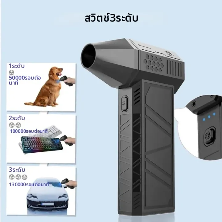 X6 Turbo Jet Blower 130000RPM เครื่องเป่าลมแรงสูง