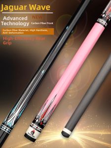 POINOS | Black Technology Leopard Design Carbon Fiber Nine Ball Cue
