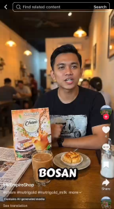 [Malaysia Import] NUTRIGOLD Cham Premixed Coffee with Tea 12s