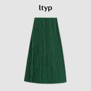 Handmade Pleated Autumn Casual Long Skirt