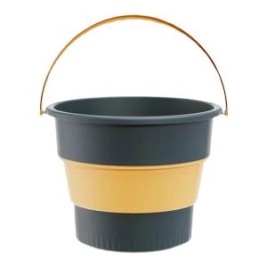 Portable Foldable Plastic Water Bucket Thickened Outdoor Travel Fishing Bucket Car Wash Bucket Home Use Cleaning Tool