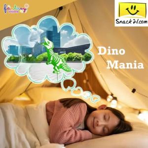 (HALAL) Snack21 Fantasy Dinosaur Lollipop Candy - No Artificial Sweeteners - R023 (H:6.0cm)