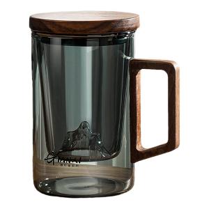 GIANXI | Water Separation Glass Teacup