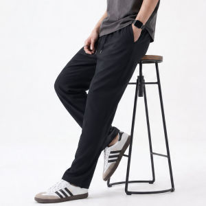 Summer Thin Breathable Trousers Loose Stretchy Quick-drying