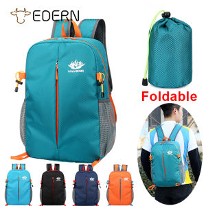 EDERN 15L Portable Foldable Backpack Waterproof Outdoor Hiking Climbing Backpack Ultralight Travel Sports Bag Mountaineering Backpack