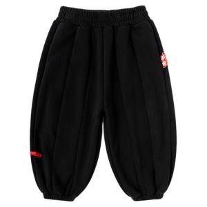 Dudujia Baby Pants Thickened Fleece Winter Childrens New Years Visit Tang Suit Boys Traditional Chinese Clothing Girls Long Pants