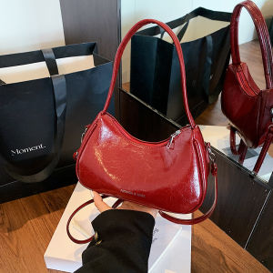 Elegant Minimalist Womens Bag 2025 Summer Season Soft Style Versatile Single Shoulder French Style Crossbody Underarm Bag