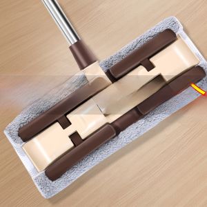 Lazy User Clean Mop Cloth Flat Mop for Wood and Tile