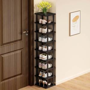 MENGMIAN | Narrow High Storage Shoe Rack