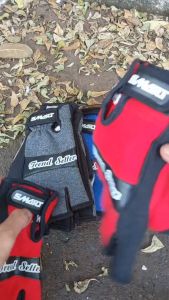 Sarung Tangan Setengah Jari - Hitam