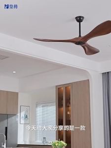 HUANGJIANG | Black Industrial Remote Control Inverter Ceiling Fan