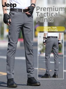 JEEP SPIRIT | Elastic Tapered Straight Trouser