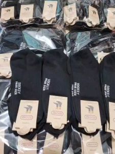 ถุงเท้า ข้อสั้น Free size 1 แพ็คมี 12 คู่ สีพื้น / มีลาย สินค้าพร้อมส่ง