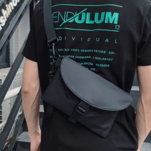 EKK Bag Crossbody Sling Bag For Men Portable Nylon Waterproof Thickening Shoulder Bag Casual Stylish Lelaki Travel Bag