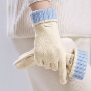 Warm Touch Screen Knit Wool Gloves