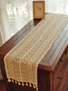 Quạt Bàn Phong Cách Pháp Ren Sang Trọng Cao Cấp Piano Tủ Đựng Đồ Bàn Ăn Quạt Bàn Vải Trà Dài TV Cổ Điển