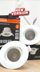OSRAM LEDVANCE LED ECO SPOTLIGHT / EYEBALL 6W 8W SIRIM ENERGY SAVING LED COB (3000K/4000K/6500K)